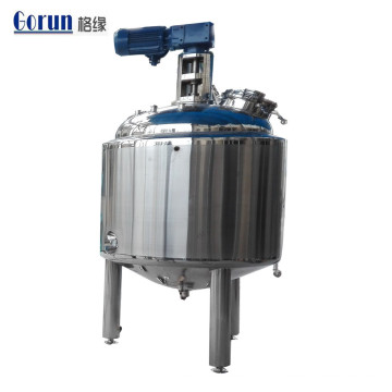 Industrial stainless steel liquid mixer agitator